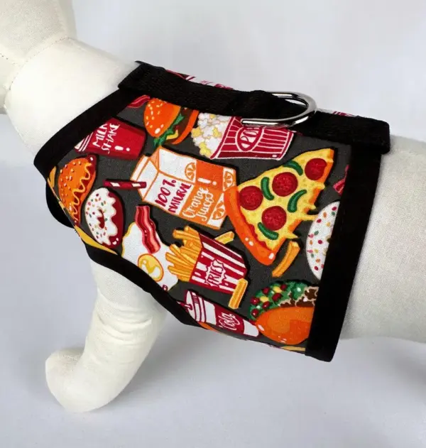 Food and Snacks Dog Harness Vest